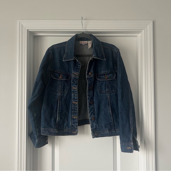 bill blass Jackets & Blazers - Vintage Bill Blass Dark Denim Jacket